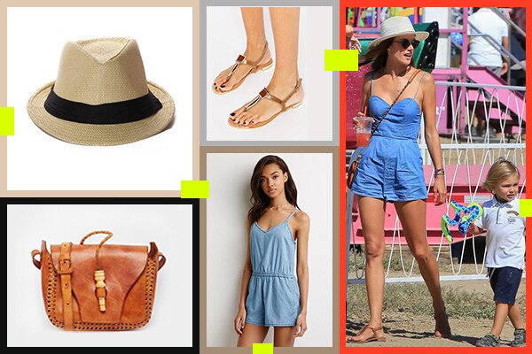 get the look alessandra ambrosio fun day look 600x400 get the look alessandra ambrosio fun day look 600x400