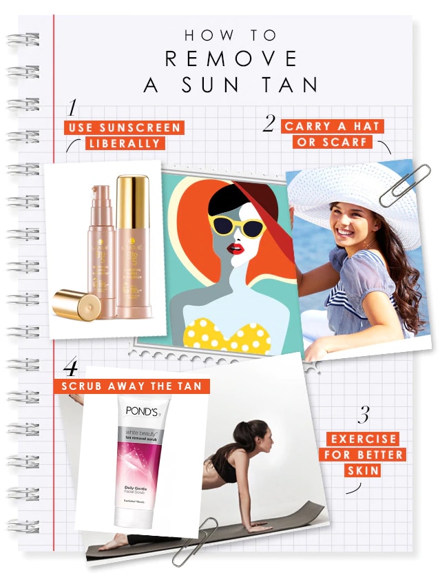 how to remove a sun tan how to remove a sun tan