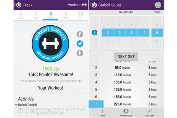 top three fitness apps salute the desk 600x400