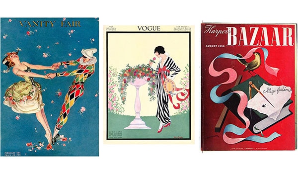 VINTAGE, ILLUSTRATED MAGAZINE COVERS FROM THE EARLY 1900’S